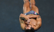 Kevin Berlin Reyes of Mexico competes in the Men's 10m Platform Final during the World Aqu...