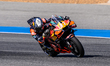 Pedro Acosta of Red Bull KTM Factory Racing participates in the MotoGP Race at Chang Inter...