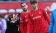 In Enschede, Netherlands, on March 1, 2026, FC Twente players Ramiz Zerrouki and Ruud Nijs...