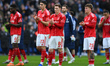 Elliot Anderson of Nottingham Forest looks dejected and disappointed following a defeat du...