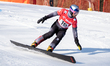 Benjamin Karl of Austria competes during the FIS Snowboard World Cup, Parallel Giant Slalo...
