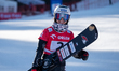 Zuzana Maderova of the Czech Republic competes during the FIS Snowboard World Cup, Paralle...