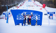 Zuzana Maderova, Tsubaki Miki, and Ramona Theresia Hofmeister participate in the podium ce...