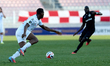 Adebayo Ahmed Basher of Valletta plays during the YoHealth Malta Premier League soccer mat...