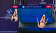 Jonah Mercieca and Cassiel Rousseau of Australia compete in the Men's 10m Synchro Platform...