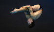 Jules Bouyer of France competes in the Men's 3m Springboard Final during the World Aquatic...