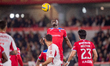 Jonathan Buatu from Gil Vicente FC is in action during the Liga Portugal Betclic 2025/26 L...