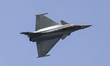 Dassault Rafale B of Armée de l'Air ( French Air Force ) during a flying display demonstra...