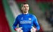 PSV Eindhoven goalkeeper Matej Kovar plays during the Eurojackpot KNVB Cup match between N...