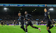 Habib Diarra of Sunderland celebrates his goal to make it 0-1 during the Premier League ma...