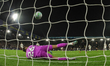 Habib Diarra of Sunderland scores a penalty to make it 0-1 during the Premier League match...