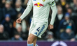 Ethan Ampadu of Leeds United has the ball during the Premier League match between Leeds Un...