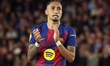 Raphinha Dias stands at the end of the match between FC Barcelona and Club Atletico de Mad...