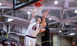 MISHA BEDNOSTIN (13) of the Lafayette Leopards dunks the ball during an NCAA men's basketb...