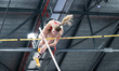 Marijn Kieft of AAV '36 competes in the Women's Pole Vault Final on Day 1 at the ASICS NK...