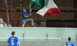 Supporters of Italy attend the FIFA Women's World Cup 2027 Qualifiers match between Italy...