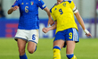 Kosovare Asllani of Sweden plays during the FIFA Women's World Cup 2027 Qualifiers match b...