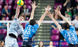 Linus Weber, Daniele Lavia, Flavio Cesar Gualberto during CEV Champions League Men Volley...
