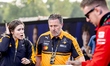Zak Brown, the McLaren team principal, attends the Formula 1 Melbourne media day at Albert...