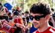 Formula 1 driver Charles Leclerc of Scuderia Ferrari HP participates in the Formula 1 Melb...