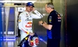 Formula 1 driver Max Verstappen of Oracle Red Bull Racing and chief engineer Paul Monaghan...