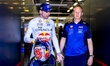 Formula 1 driver Max Verstappen of Oracle Red Bull Racing and chief engineer Paul Monaghan...