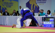 A general view of the competition during the Arab Club Judo Championship takes place in Er...
