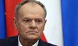 Polish Prime Minister Donald Tusk during the meeting of the Coordination Team on the situa...