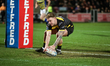 York Liam Harris plays during the BetFred Super League match between York City Knights and...