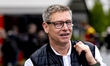In Melbourne, Australia, on March 7, 2025, safety car driver Bernd Maylander approaches a...