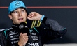 Formula 1 driver George Russell of the Mercedes AMG-Petronas Formula One Team attends the...