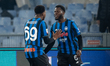 Yunus Musah of Atalanta BC celebrates after scoring second goal during the serie Coppa Ita...