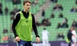Youri Baas of Ajax warms up for the Dutch Eredivisie match between FC Groningen and Ajax a...