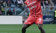 Michel Adopo (#8 Cagliari Calcio) plays during the Serie A TIM match between Cagliari Calc...