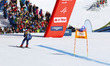 Breezy Johnson from the USA competes in the Women's Downhill event during the AUDI FIS Ski...