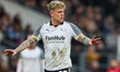 Sammie Szmodics of Derby County looks around as he checks his space during the Sky Bet Cha...