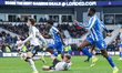 Sammie Szmodics of Derby County goes down as Derby County press the action during the Sky...