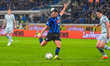 Lazar Samardzic plays during the match between Atalanta BC and Udinese Calcio in Serie A a...