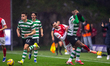 Florian Grillitsch from SC Braga is in action during the Liga Portugal Betclic 2025/26 Lea...
