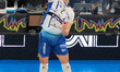 Frascio Diego of Vero Volley Monza is in action during the match between Sir Susa Scai Per...