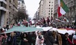 Iranian-Americans participate in a demonstration for International Women's Day in Washingt...
