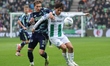 Ajax player Mika Godts and FC Groningen player Thom van Bergen participate in the Dutch Er...