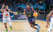 Sir'Jabari Rice of Morabanc Andorra is in action during the Liga Endesa 2025-2026 match be...