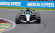 George Russell of Great Britain drives the (63) Mercedes AMG Petronas F1 Team W17 on track...