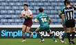 Jacob Gagai runs during the BetFred Super League match between Huddersfield Giants and Hul...