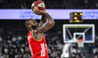 Codi Miller-McIntyre plays during the game between U-BT Cluj-Napoca and Crvena zvezda Meri...