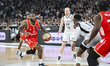 Codi Miller-McIntyre plays during the game between U-BT Cluj-Napoca and Crvena zvezda Meri...