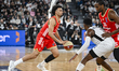 Jordan Nwora plays during the game between U-BT Cluj-Napoca and Crvena zvezda Meridianbet...
