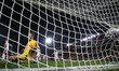 Daniele Montevago of AC Perugia Calcio scores the goal to make it 1-0 during the match bet...