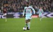 Pablo Felipe of West Ham United plays during the Emirates FA Cup Fifth Round match between...